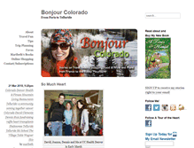 Tablet Screenshot of bonjourcolorado.com